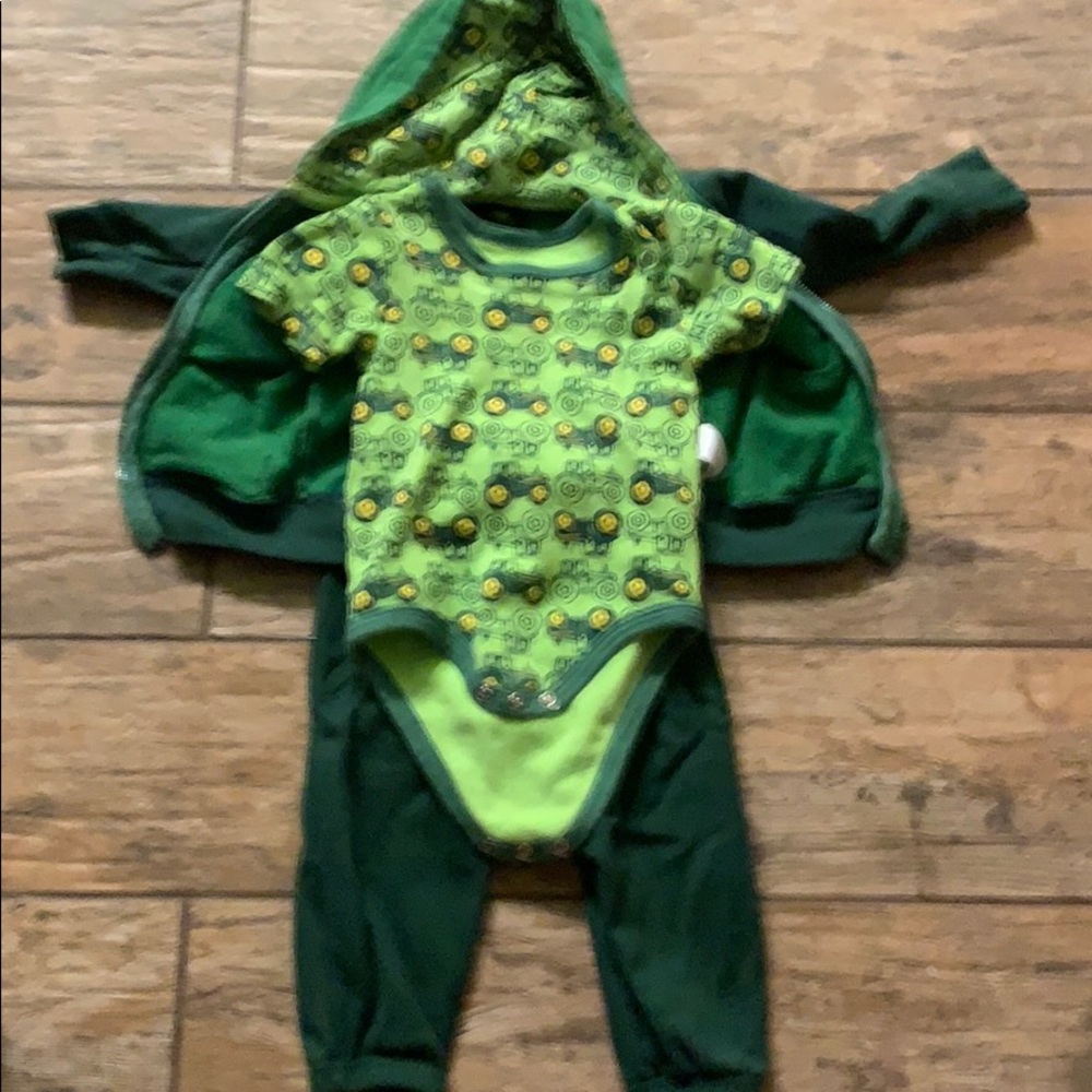 John Deere matching sweat outfit
